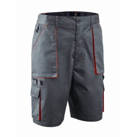 Coverguard munkás rövidnadrág Paddock II szürke-narancs