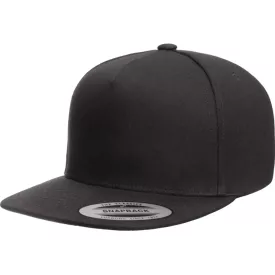 Flexfit baseball sapka Classic Snapback 5P fekete
