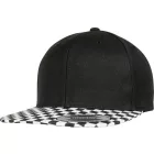 Flexfit baseball sapka Checkerboard Snapback 6P fekete-terepszín fekete