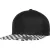 Flexfit baseball sapka Checkerboard Snapback 6P fekete-terepszín fekete