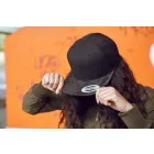 Flexfit baseball sapka Camo Visor Snapback 6P fekete-terepszín fekete