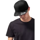 Flexfit baseball sapka Camo Visor Snapback 6P fekete-terepszín fekete