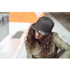 Flexfit baseball sapka Camo Visor Snapback 6P fekete-terepszín fekete