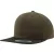 Flexfit baseball sapka Camo Visor Snapback 6P olíva-terepszín zöld