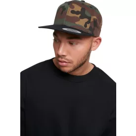   Flexfit baseball sapka Classic Snapback 2-Tone Camo 6P terepszín-fekete