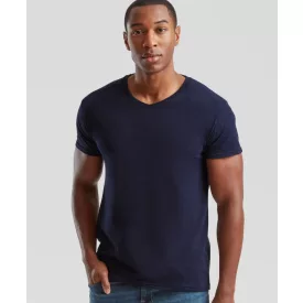 Fruit póló Iconic V-Neck T 150 tengerkék