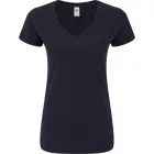 Fruit női póló Iconic V-Neck T 150 tengerkék