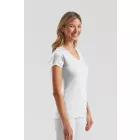Fruit női póló Iconic V-Neck T 150 fehér