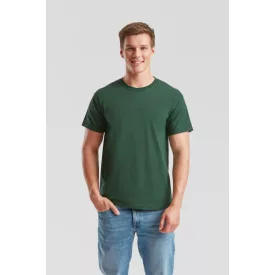Fruit póló Ringspun Premium T 195 üvegzöld