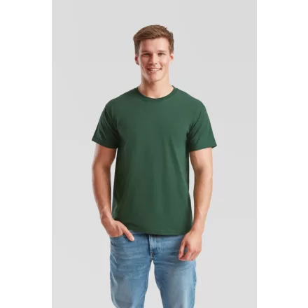 Fruit póló Ringspun Premium T 195 üvegzöld