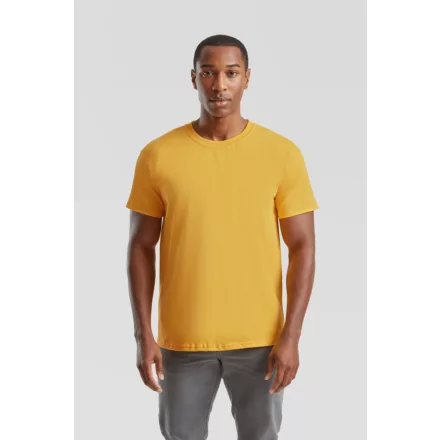 Fruit póló Ringspun Premium T 195 sárga