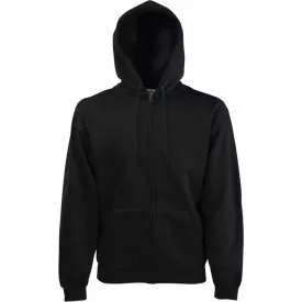 Fruit pulóver Premium Hooded Jacket 280 fekete