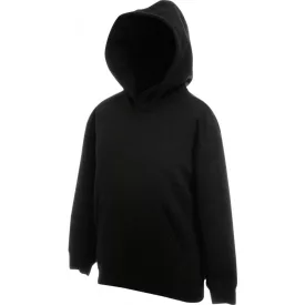 Fruit gyerek pulóver Classic Hooded 280 fekete