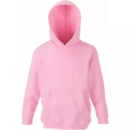 Fruit gyerek pulóver Classic Hooded 280 rózsaszín