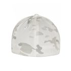 Flexfit terepmintás baseball sapka 6P fehér-terep