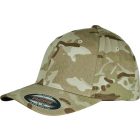 Flexfit terepmintás baseball sapka 6P khaki-terep