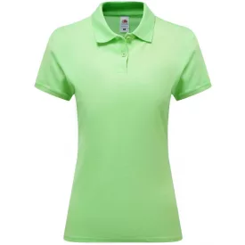 Fruit galléros női póló Premium 180 menta