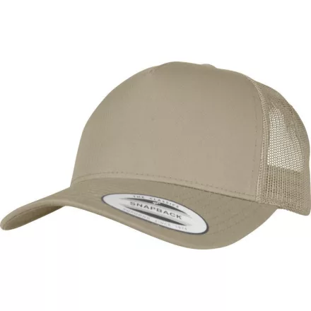 Flexfit baseball sapka Retro Trucker 5P khaki