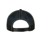 Flexfit baseball sapka Checkerboard Trucker 5P fekete-fehér