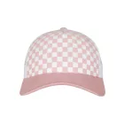 Flexfit baseball sapka Checkerboard Trucker 5P rózsaszín-fehér