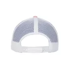 Flexfit baseball sapka Checkerboard Trucker 5P rózsaszín-fehér
