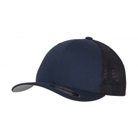 Flexfit Mesh Cotton Twill Trucker Cap