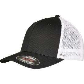 Flexfit baseball sapka Trucker Recycled 6P fekete-fehér