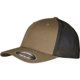 Flexfit baseball sapka Trucker Recycled 6P olíva-fekete