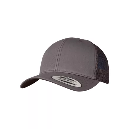 Flexfit baseball sapka Retro Trucker 6P sötétszürke