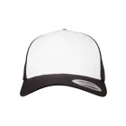 Flexfit baseball sapka Retro Trucker Colored Front 6P fekete-fehér-fekete