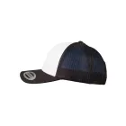 Flexfit baseball sapka Retro Trucker Colored Front 6P fekete-fehér-fekete