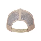 Flexfit baseball sapka Retro Trucker Colored Front 6P khaki-fehér-khaki