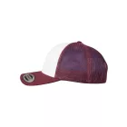 Flexfit baseball sapka Retro Trucker Colored Front 6P gesztenye-fehér-gesztenye