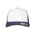 Flexfit baseball sapka Retro Trucker Colored Front 6P tengerkék-fehér-tengerkék