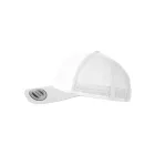 Flexfit baseball sapka Retro Trucker Colored Front 6P ezüst-fehér-ezüst