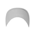 Flexfit baseball sapka Retro Trucker Colored Front 6P ezüst-fehér-ezüst