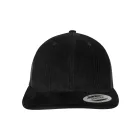 Flexfit baseball sapka Corduroy Retro Trucker 6P fekete
