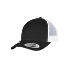 Flexfit baseball sapka Recycled Retro Trucker 6P fekete-fehér