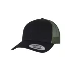 Flexfit baseball sapka Retro Trucker 2-Tone 6P fekete-moha