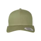 Flexfit baseball sapka Retro Trucker 2-Tone 6P buck-fehér