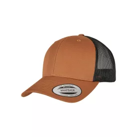   Flexfit baseball sapka Retro Trucker 2-Tone 6P karamell-fekete