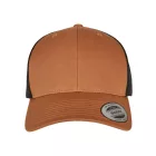 Flexfit baseball sapka Retro Trucker 2-Tone 6P karamell-fekete