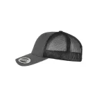 Flexfit baseball sapka Retro Trucker 2-Tone 6P ébenszürke-fekete