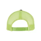 Flexfit baseball sapka Retro Trucker 2-Tone 6P ébenszürke-neon zöld