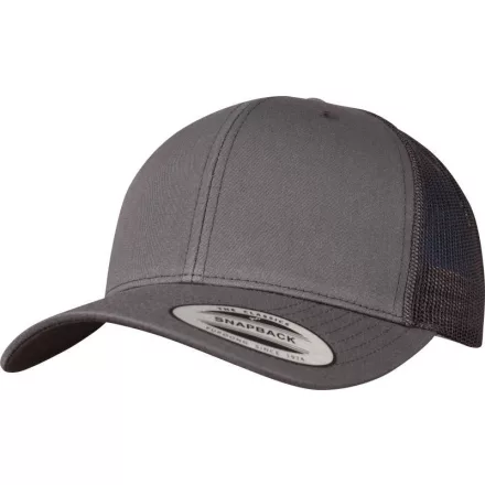Flexfit baseball sapka Retro Trucker 2-Tone 6P sötét szürke