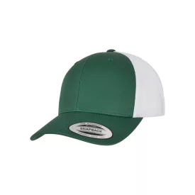   Flexfit baseball sapka Retro Trucker 2-Tone 6P örökzöld-fehér