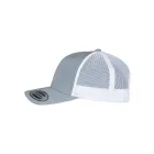 Flexfit baseball sapka Retro Trucker 2-Tone 6P melírozott szürke-fehér