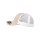 Flexfit baseball sapka Retro Trucker 2-Tone 6P khaki-fehér