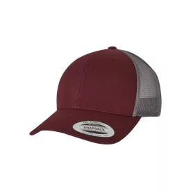   Flexfit baseball sapka Retro Trucker 2-Tone 6P gesztenye-szürke