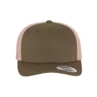 Flexfit baseball sapka Retro Trucker 2-Tone 6P moha-khaki